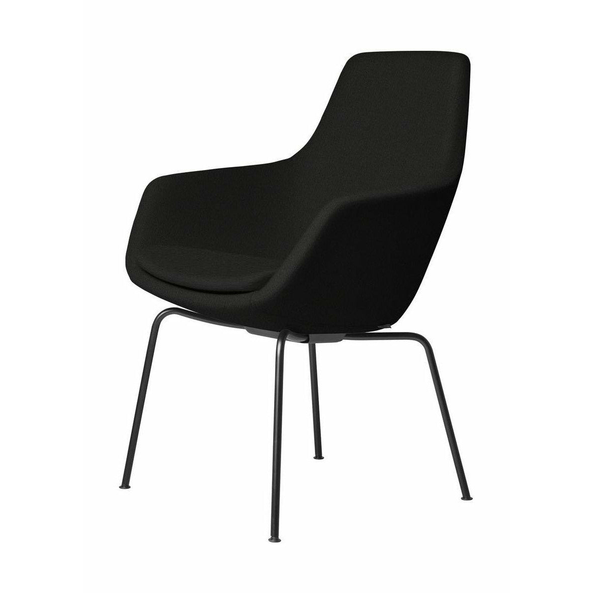 Fritz Hansen Mała Giraffe Fotel Black Base Fabric Christianshavn, Black Uni