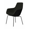 Fritz Hansen Mała Giraffe Fotel Black Base Fabric Christianshavn, Black Uni