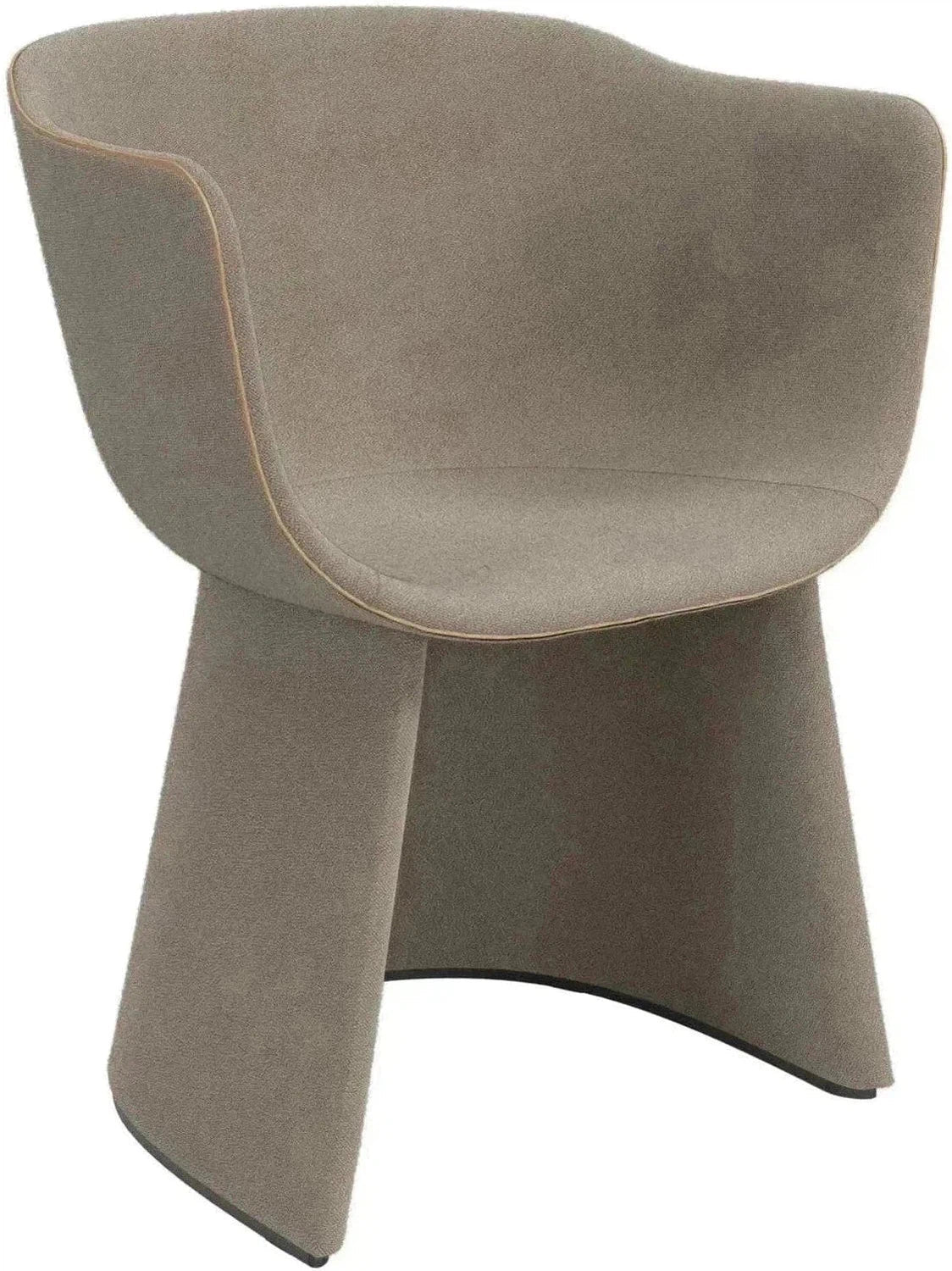 Fritz Hansen Monolit CM221 Dining Fotela, Beige/Beige