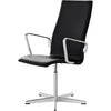 Fritz Hansen Oxford Classic Fotel Hotel HEKCHAIR HEADT Middle Backrest, Essential Black