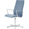 Fritz Hansen Oxford Premium Fotft Middle Backrest, Rime Blue