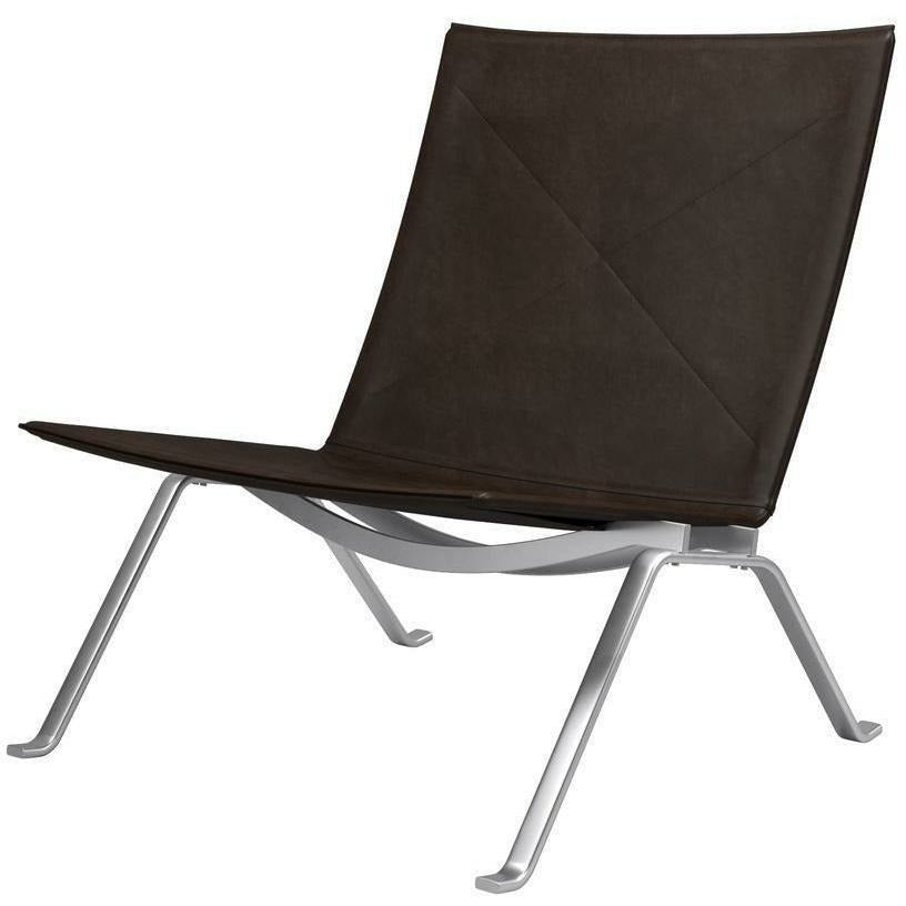 Fritz Hansen PK22 Lounge Frea Special Edition Royal Nubuck Leather, Havana