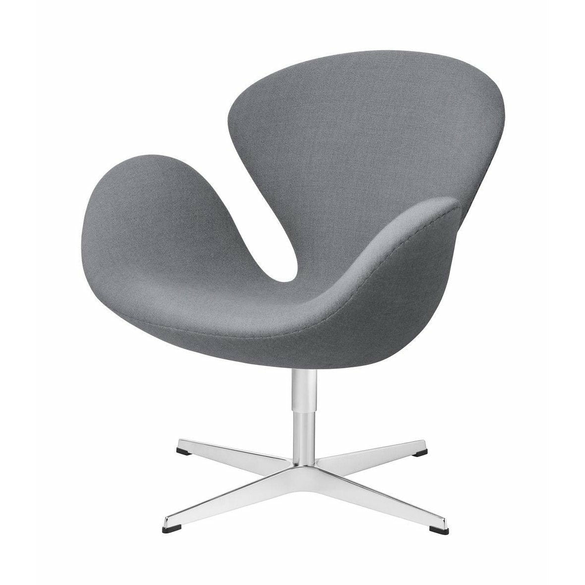 Fritz Hansen Swan Lounge Chair Fabric, Christianshavn Light Grey Uni