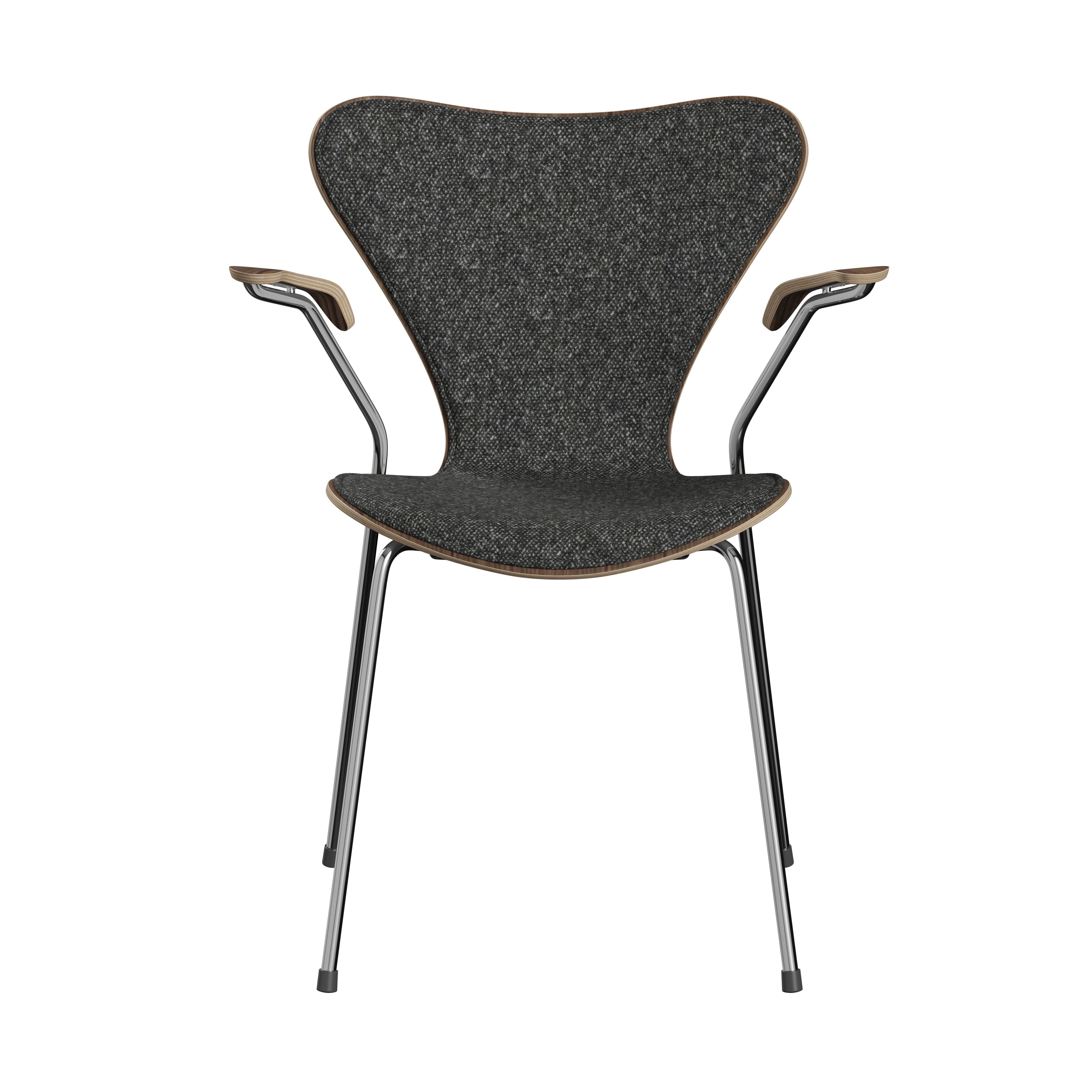 Fritz Hansen Series 7 Armchair, Front Upholstery With Vanir Fabric Anniversary Collection