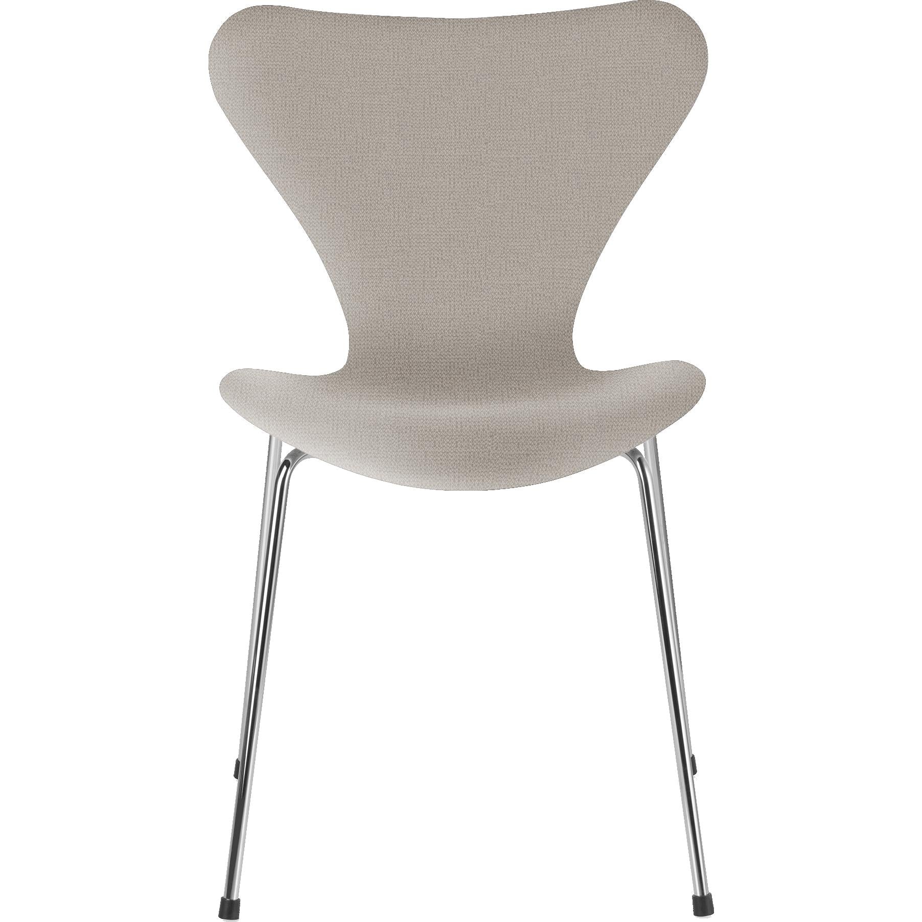 Fritz Hansen Series 7 Chair Full Upholstery Fabric Christianshavn, Light Beige