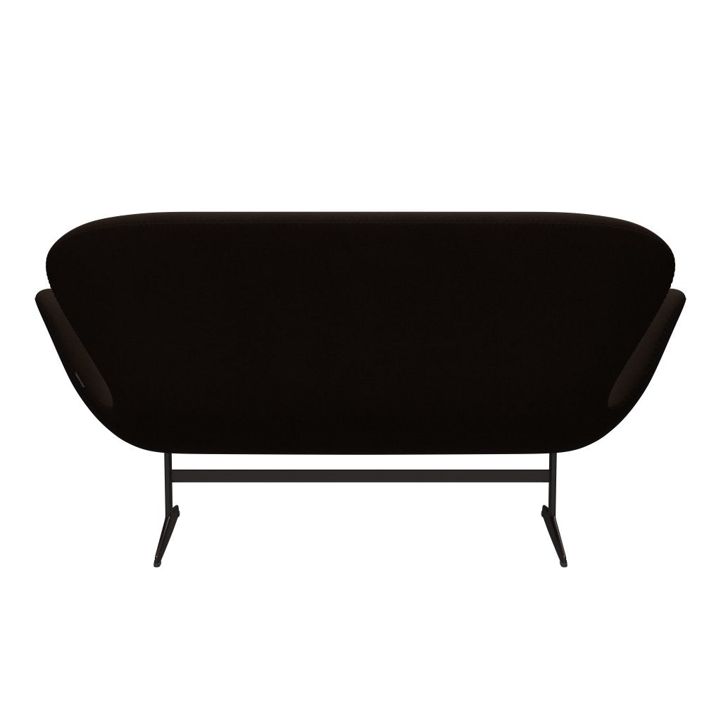 Fritz Hansen Swan Sofa 2 Seater, Brown Bronze/Comfort Brown (01566)