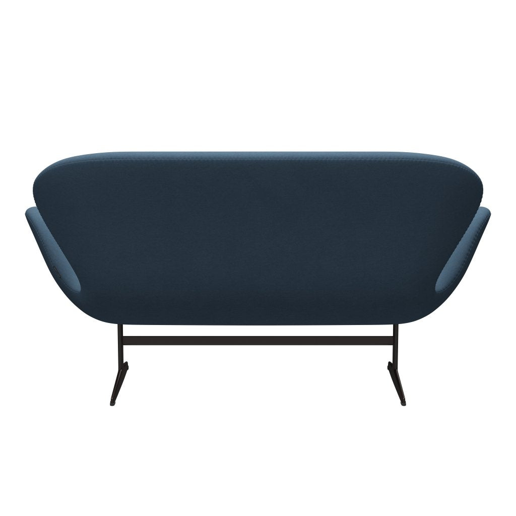 Fritz Hansen Swan Sofa 2 osobę, brązowy brąz/komfort szary (01160)