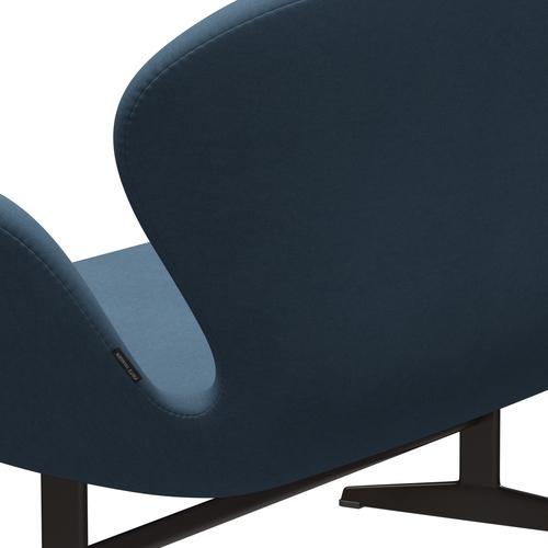 Fritz Hansen Swan Sofa 2 osobę, brązowy brąz/komfort szary (01160)