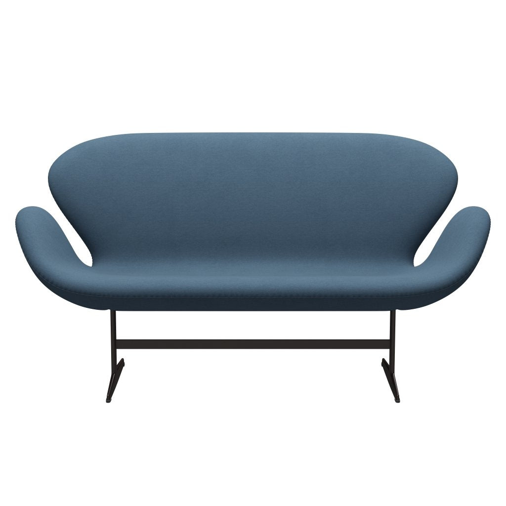 Fritz Hansen Swan Sofa 2 osobę, brązowy brąz/komfort szary (01160)