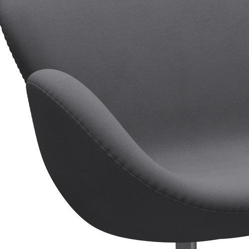 Fritz Hansen Swan Sofa 2 osobę, srebrny szary/komfort szary (01012)