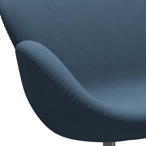 Fritz Hansen Swan Sofa 2 osobę, srebrny szary/komfort szary (01160)