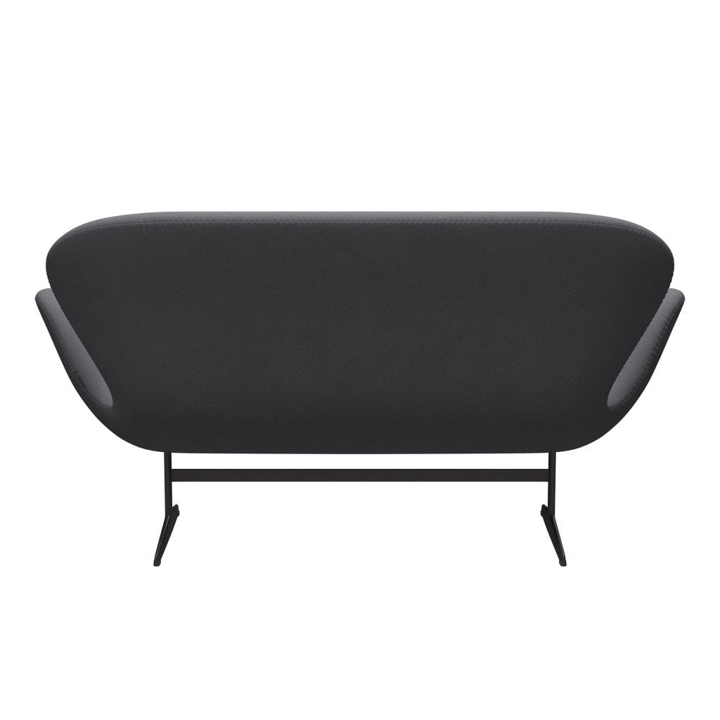 Fritz Hansen Swan Sofa 2 osobę, ciepły grafit/komfort szary (01012)