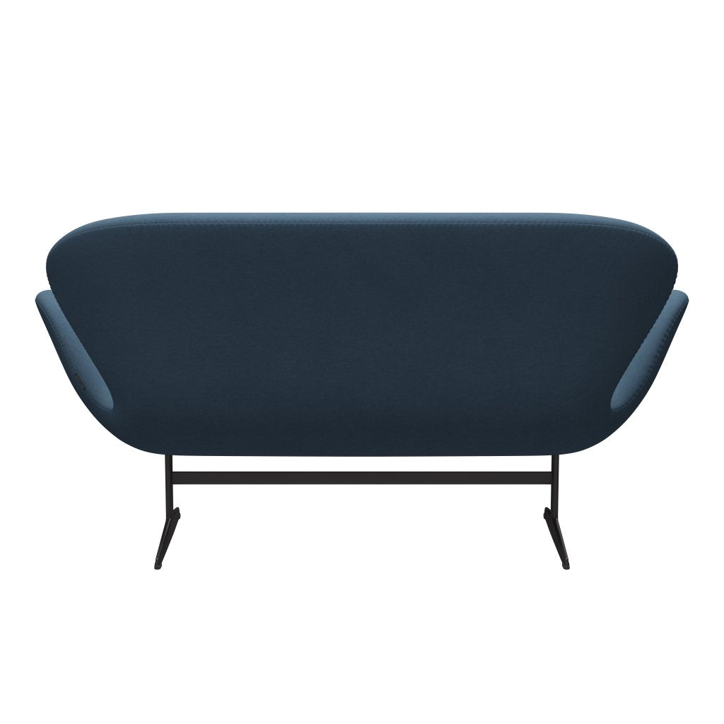 Fritz Hansen Swan Sofa 2 osobę, ciepły grafit/komfort szary (01160)