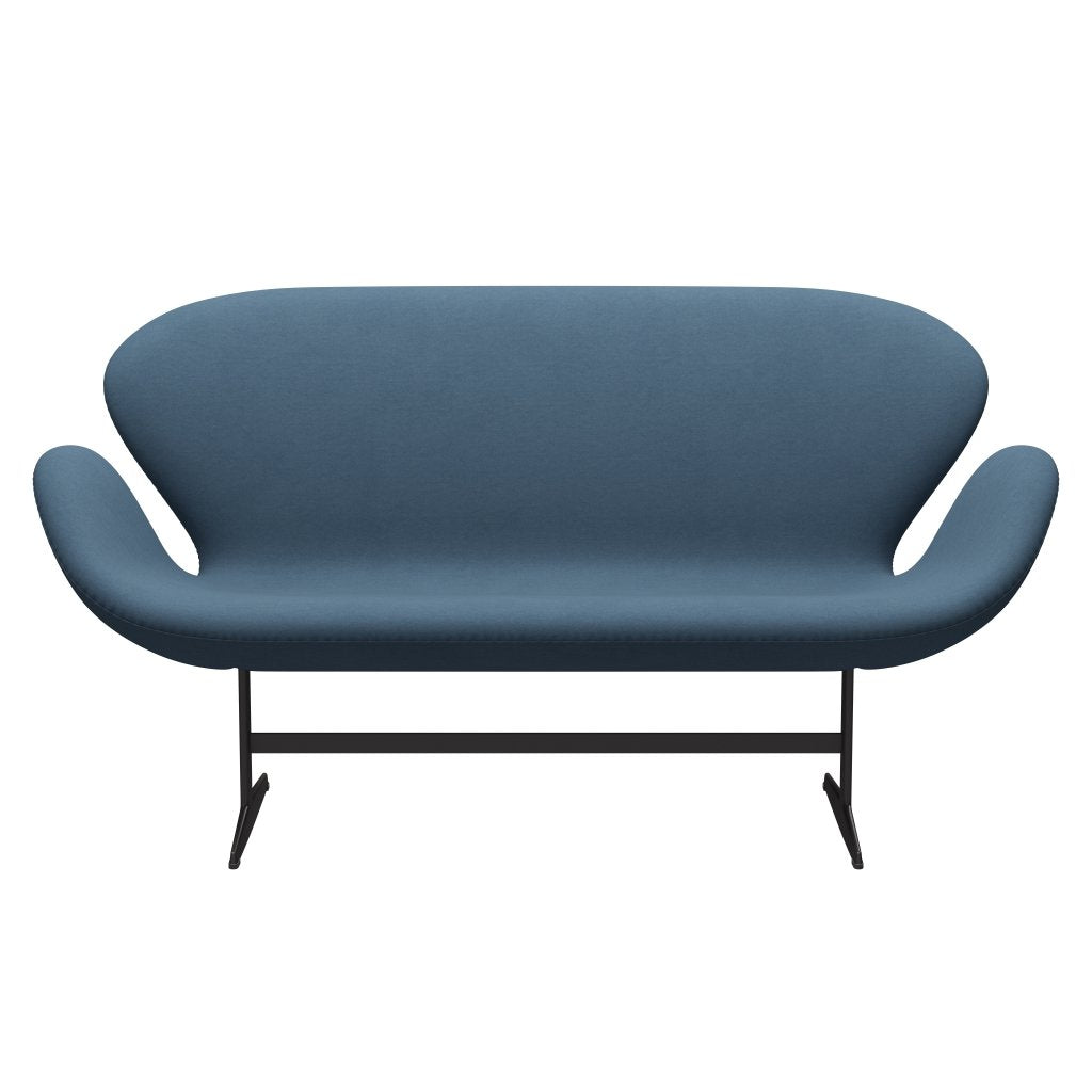 Fritz Hansen Swan Sofa 2 osobę, ciepły grafit/komfort szary (01160)