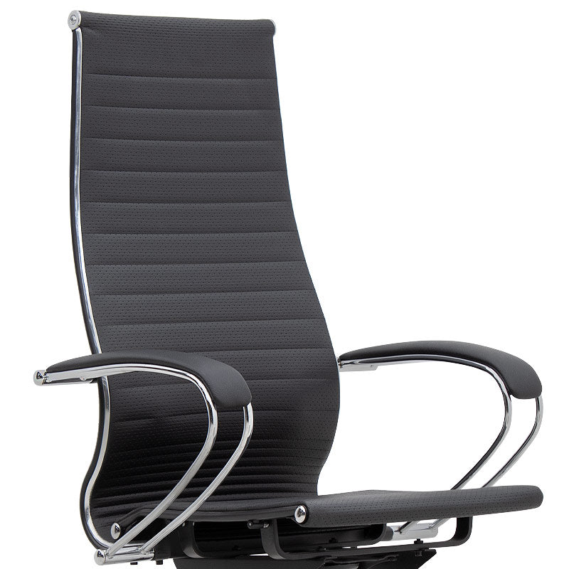 Office Chair PETER Black 66,5x70x118/130cm