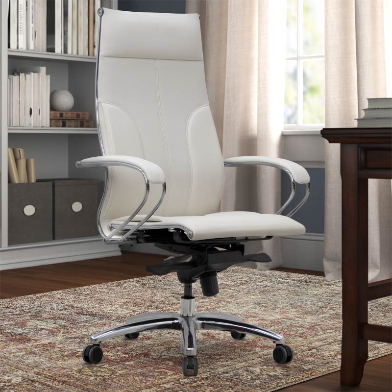 Office Chair LEADER White 70x70x122/134cm