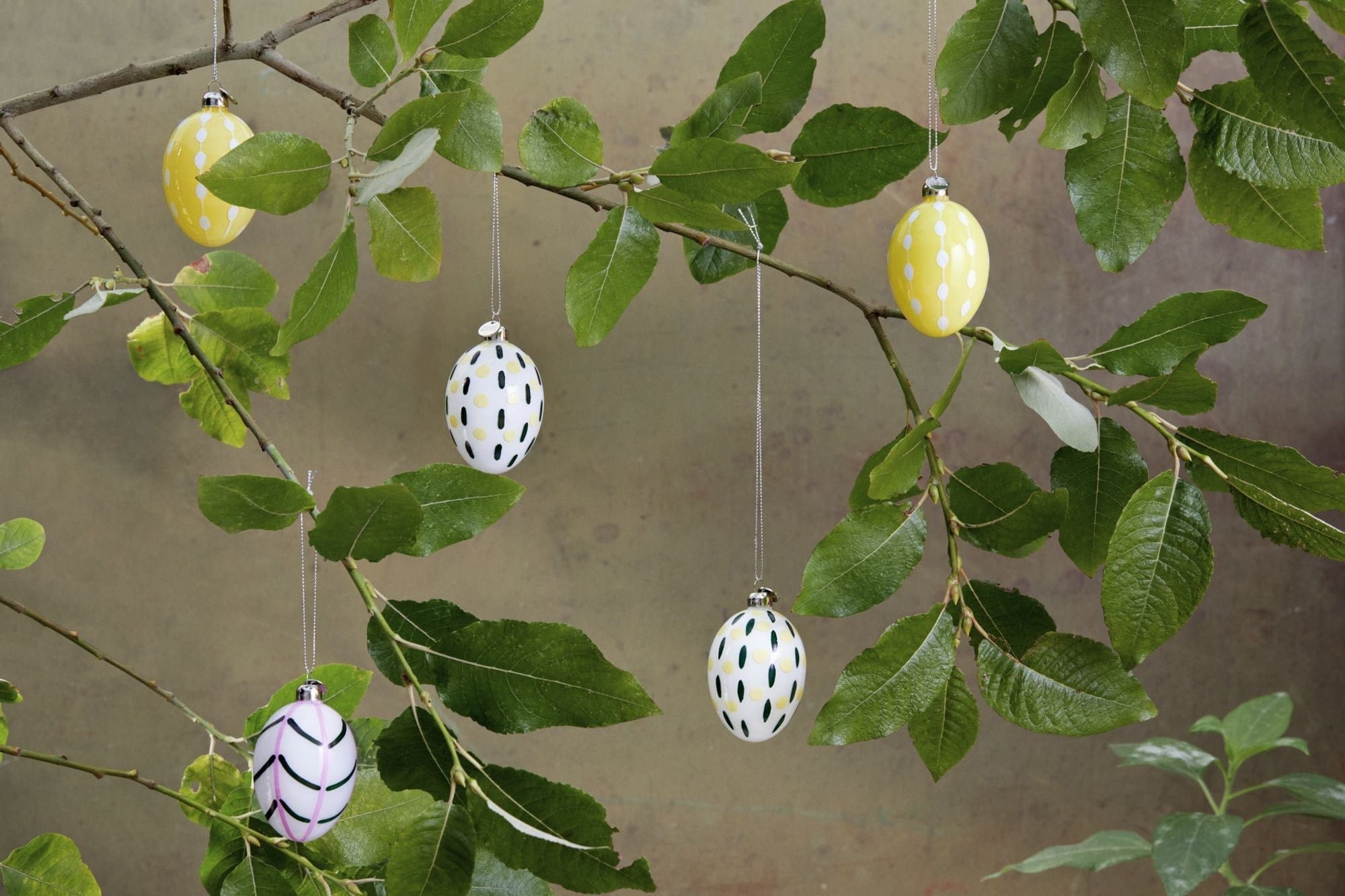 Holmegaard pamiątka Wisząca Wielkanocna biżuteria, owoce