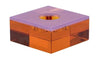 Hübsch Flux Tealight Holder Pink/Orange