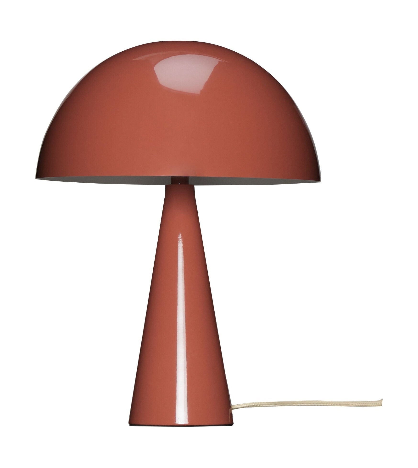 Lampa stołowa hübsch mini, czerwona