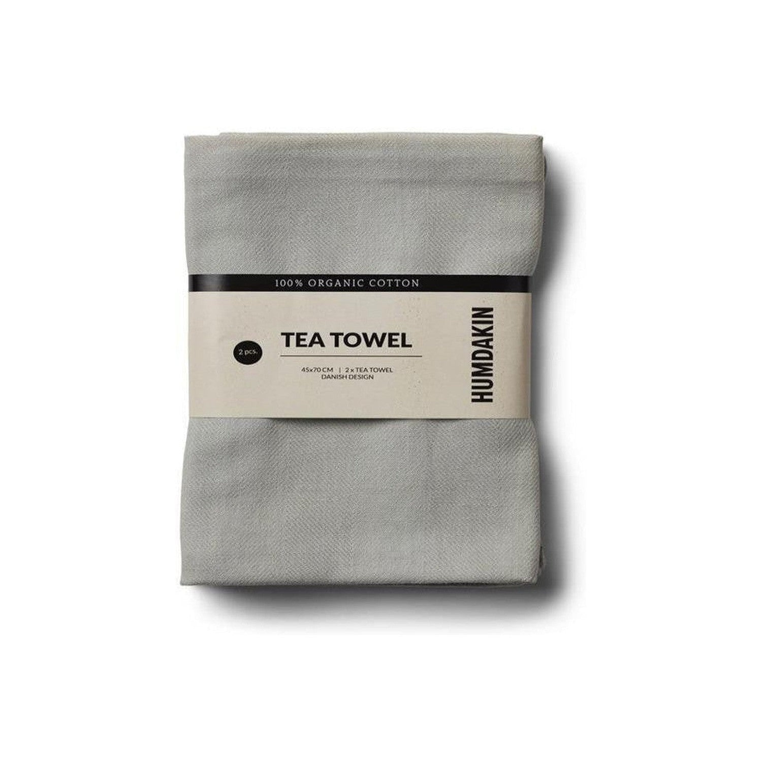 Humdakin Tea Ręczniki, kamień, 2 -częściowy
