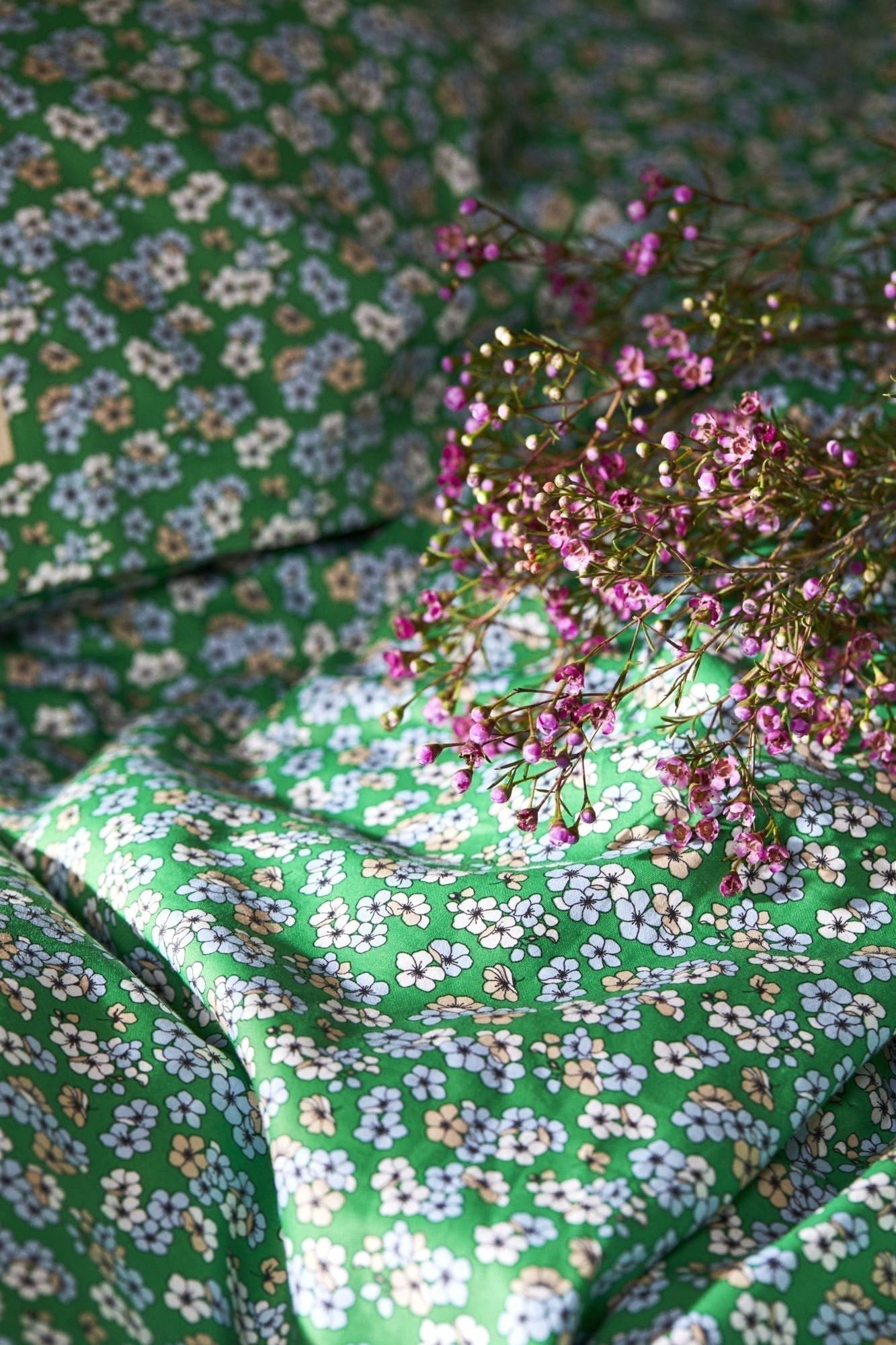 Juna Pleasly Bed Linen 140x220 cm, zielony