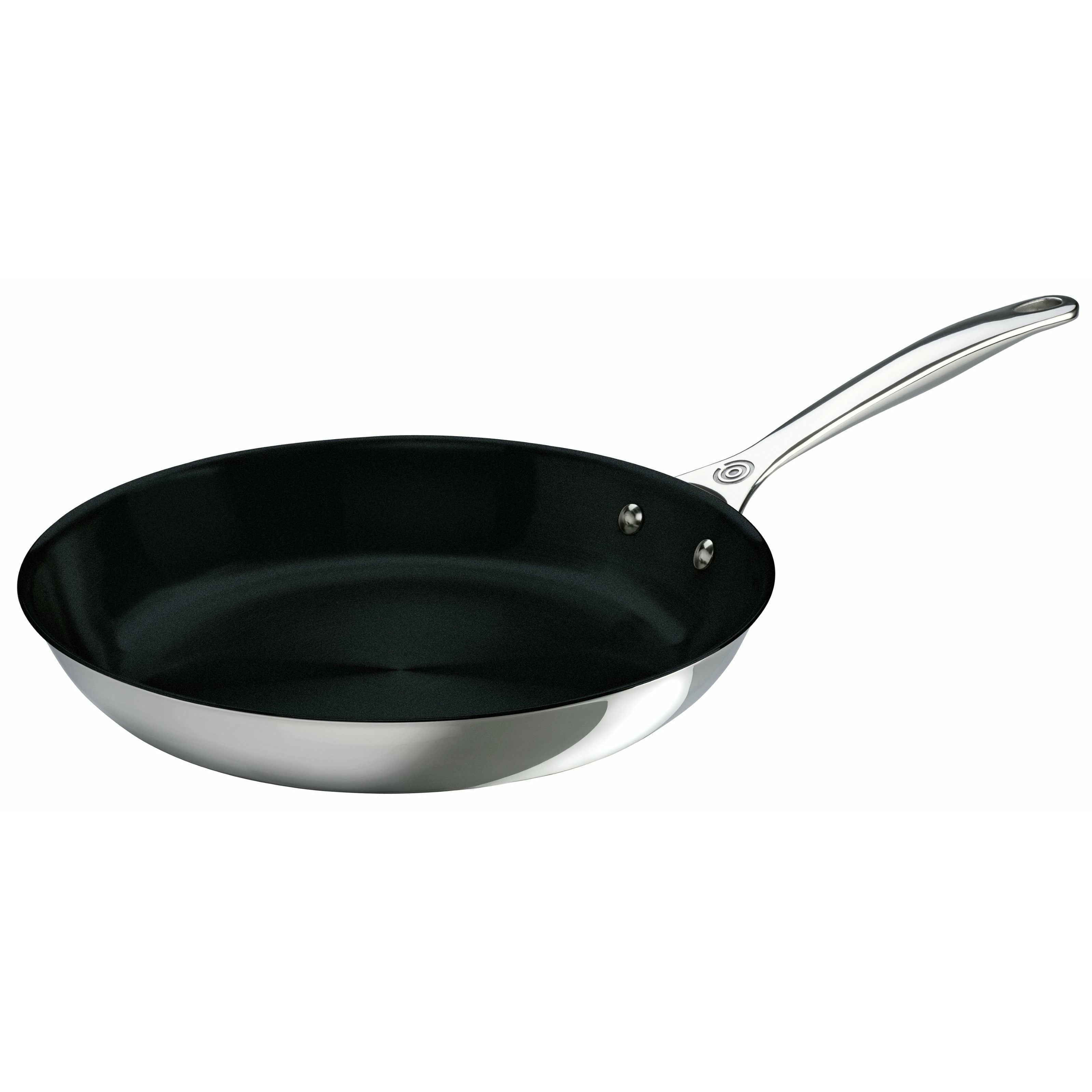 Signatury LE Creuset ze stali nierdzewnej płytkie nietoperzowe smażenie nietoperz 30 cm