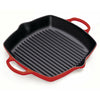 Le Creuset Nature High Square Grill Pan 30 cm, wiśnia czerwona