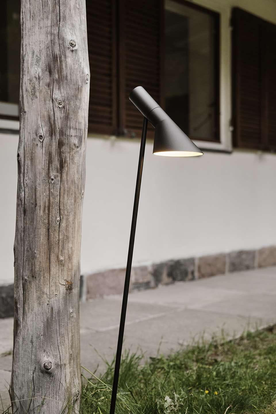 Louis Poulsen Aj Garden Long Bollard Black Led 2700 K 6,5 W, Spike Bez Adaptera