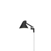 Louis Poulsen Njp Wall Lamp Short Arm, Black