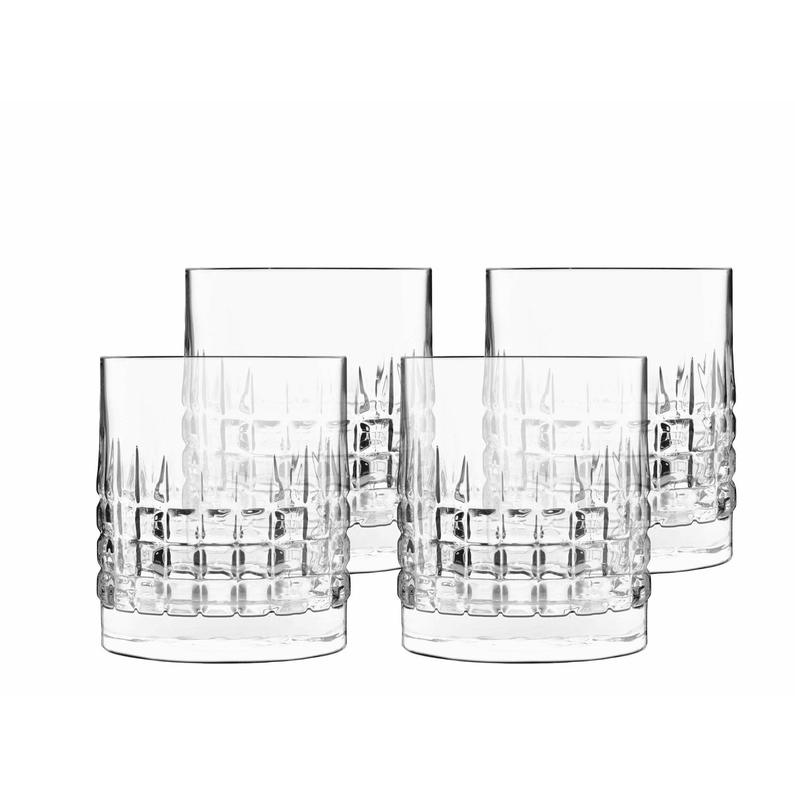 Luigi Bormioli Mixology Charme Water Glass/Whisky Glass, zestaw 4