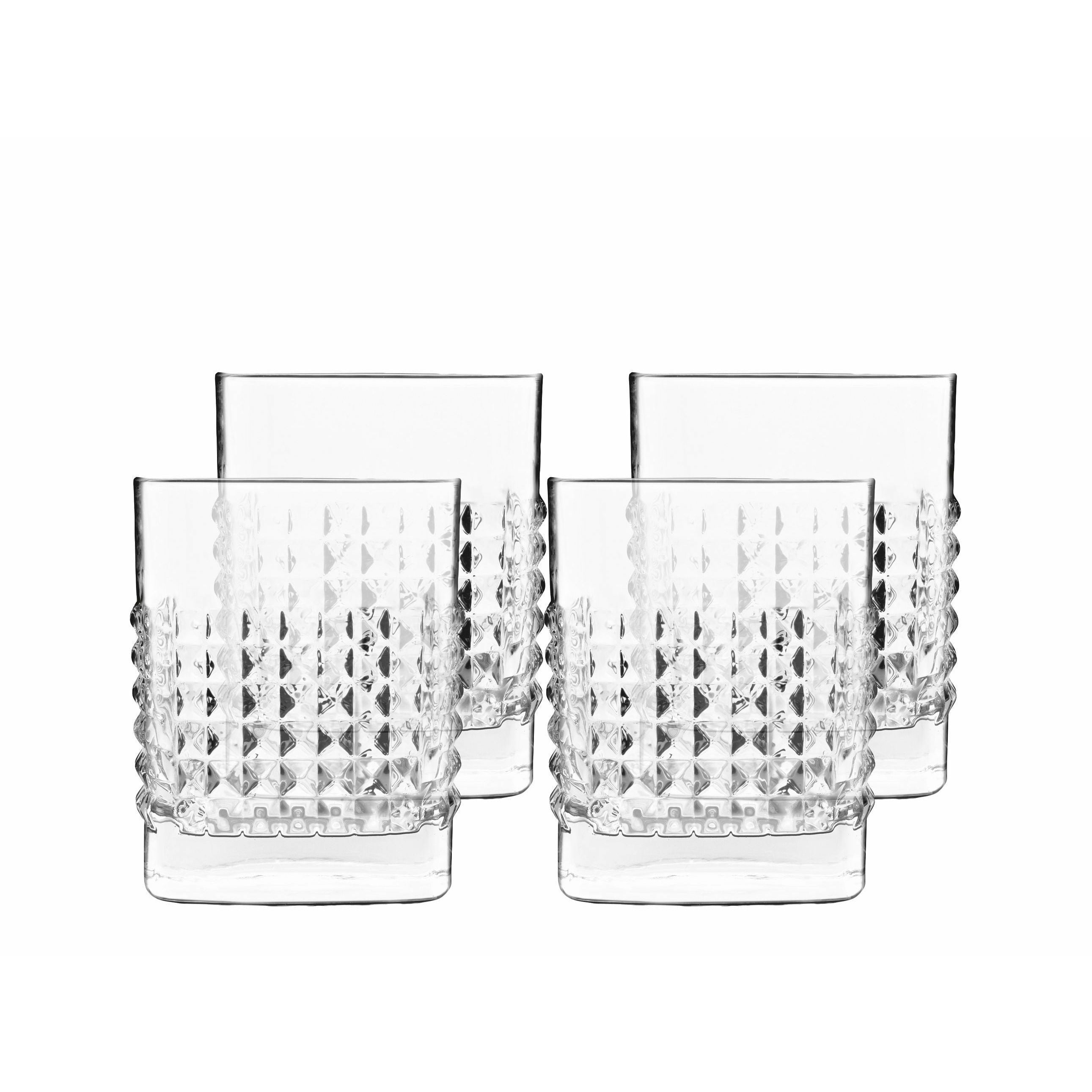 Luigi Bormioli Mixology Elixir Water Glass/Whisky Glass, zestaw 4