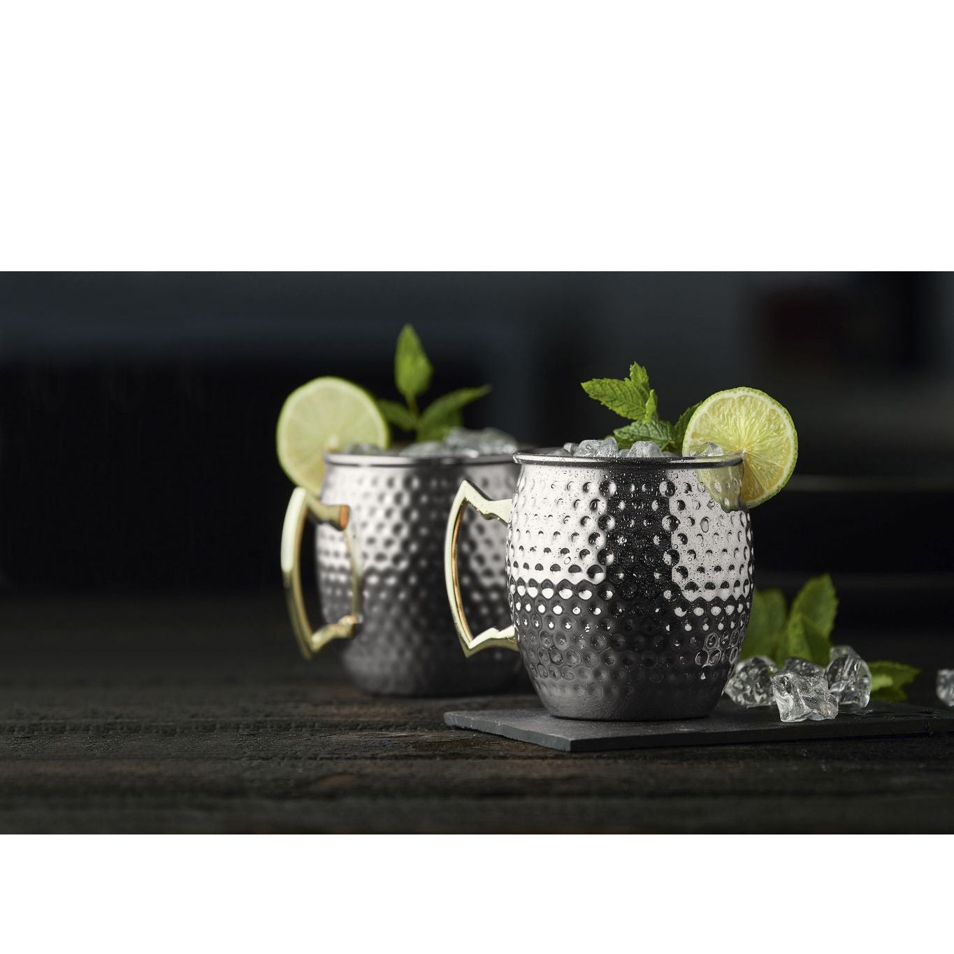 Lyngby Glas Moscow Mule Silver, 2 szt.