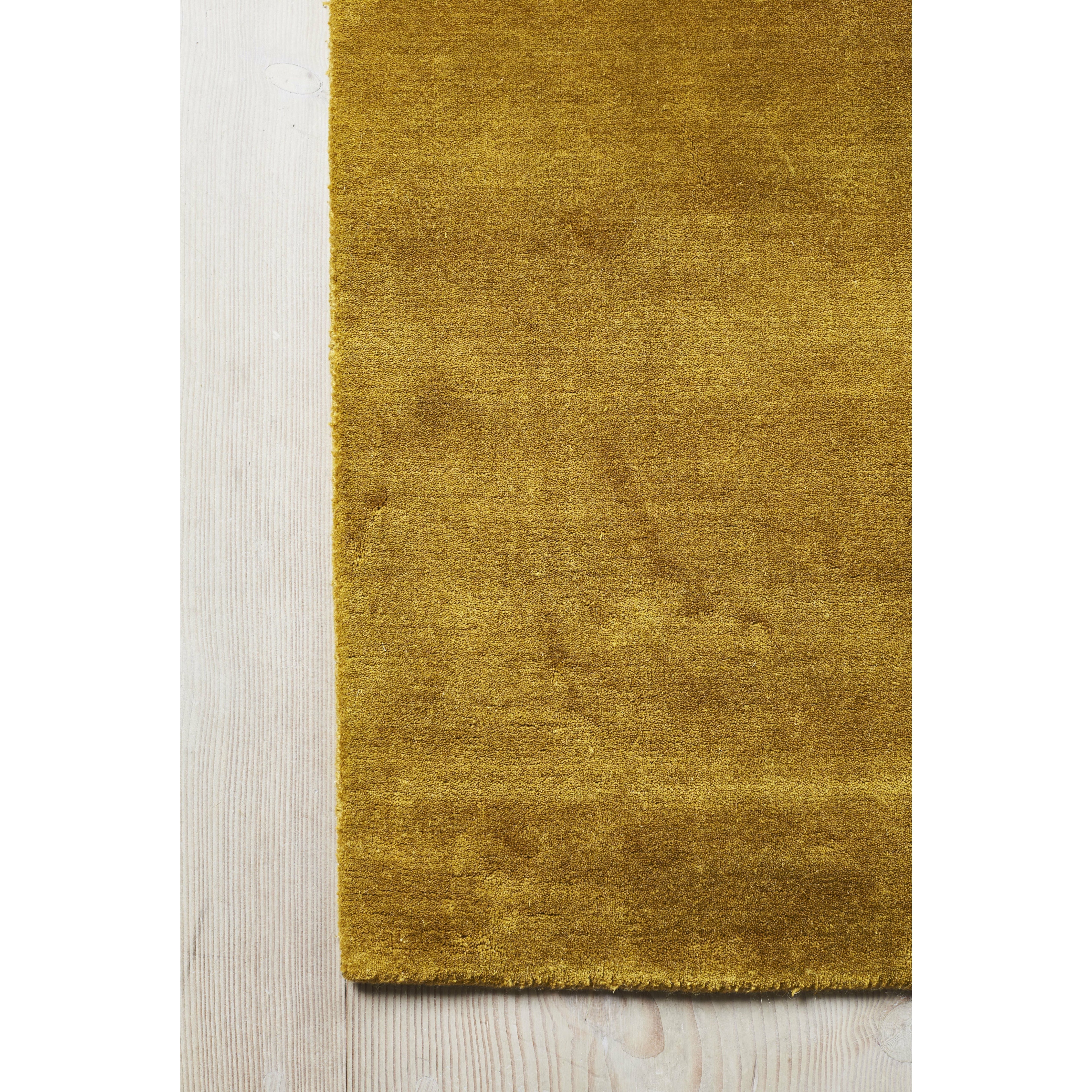 Massimo Earth Bamboo Rug Chinese Yellow, 140x200 Cm