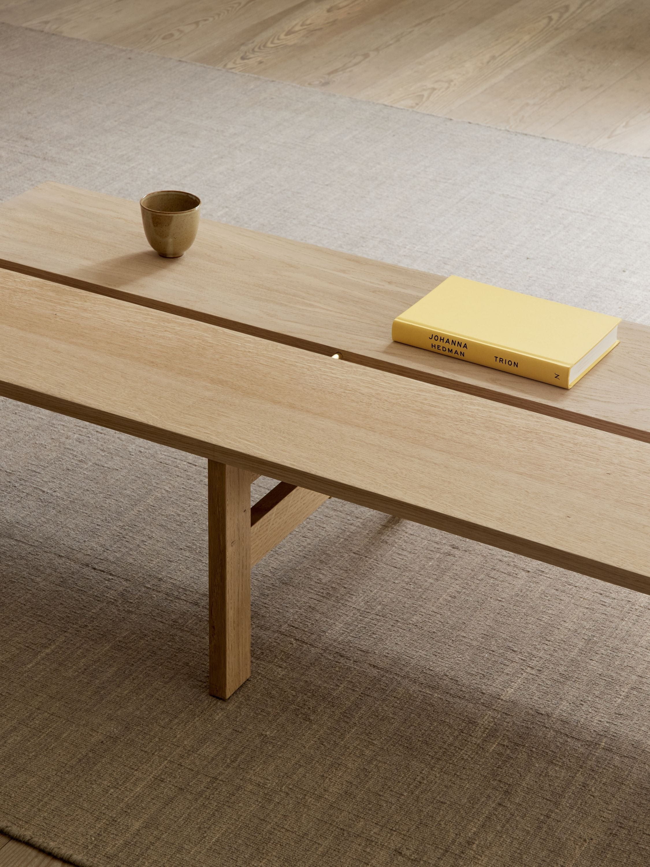 Moebe Rectangular Coffee Table, 115 Cm