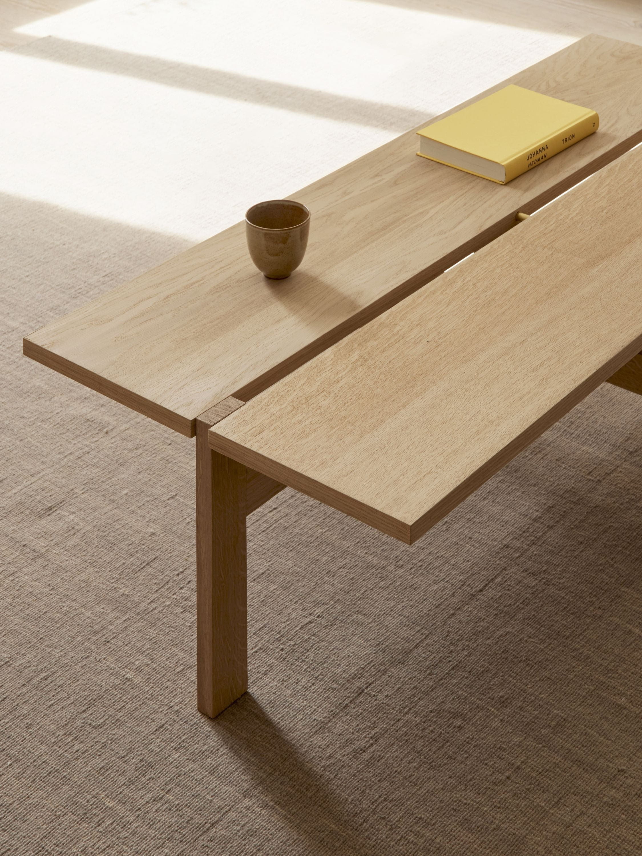 Moebe Rectangular Coffee Table, 115 Cm