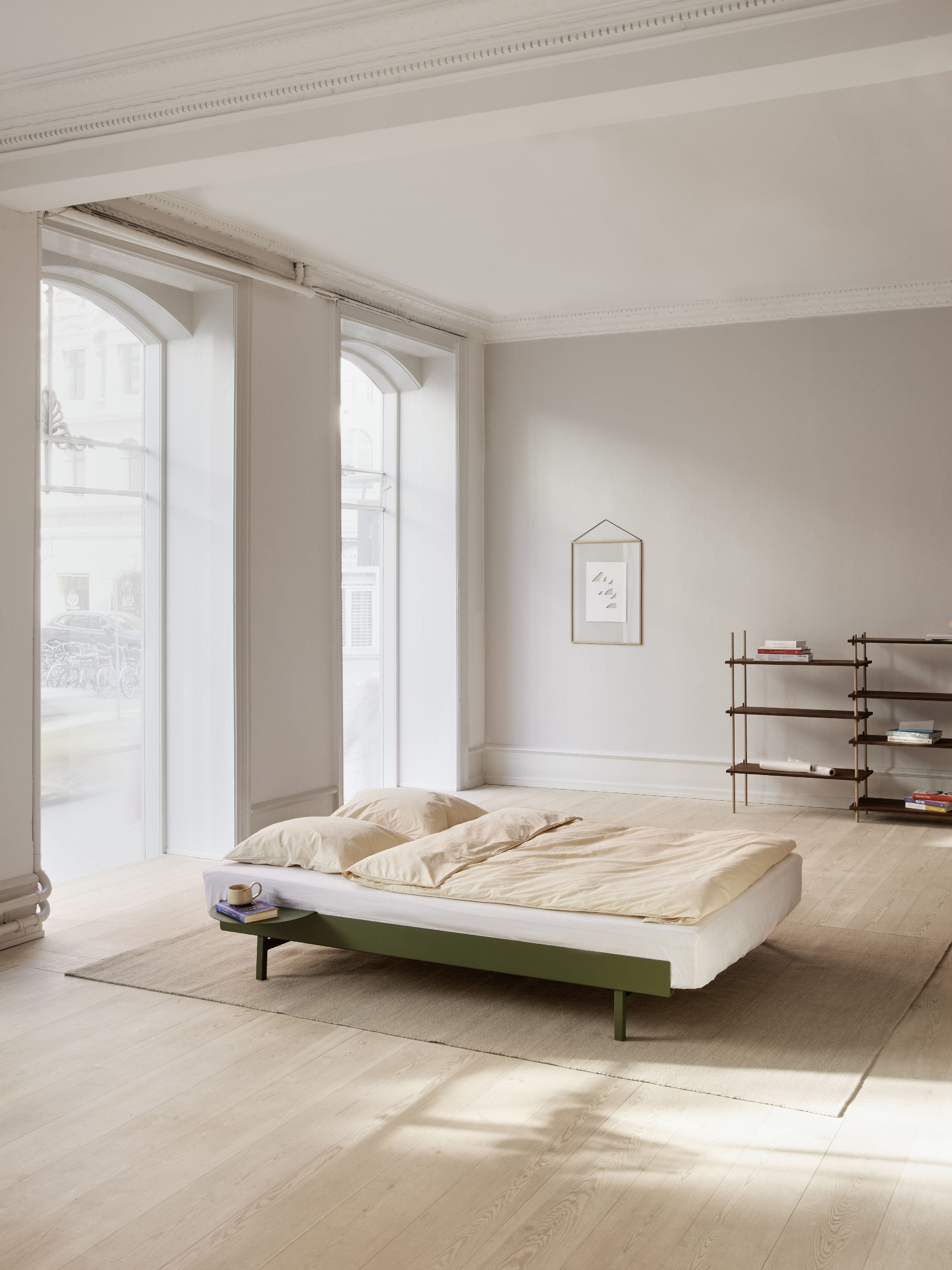 Moe Bed 90 180 cm, sosna zielona