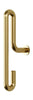 Moebe Wall Hook 2 Pcs. Small, Gold