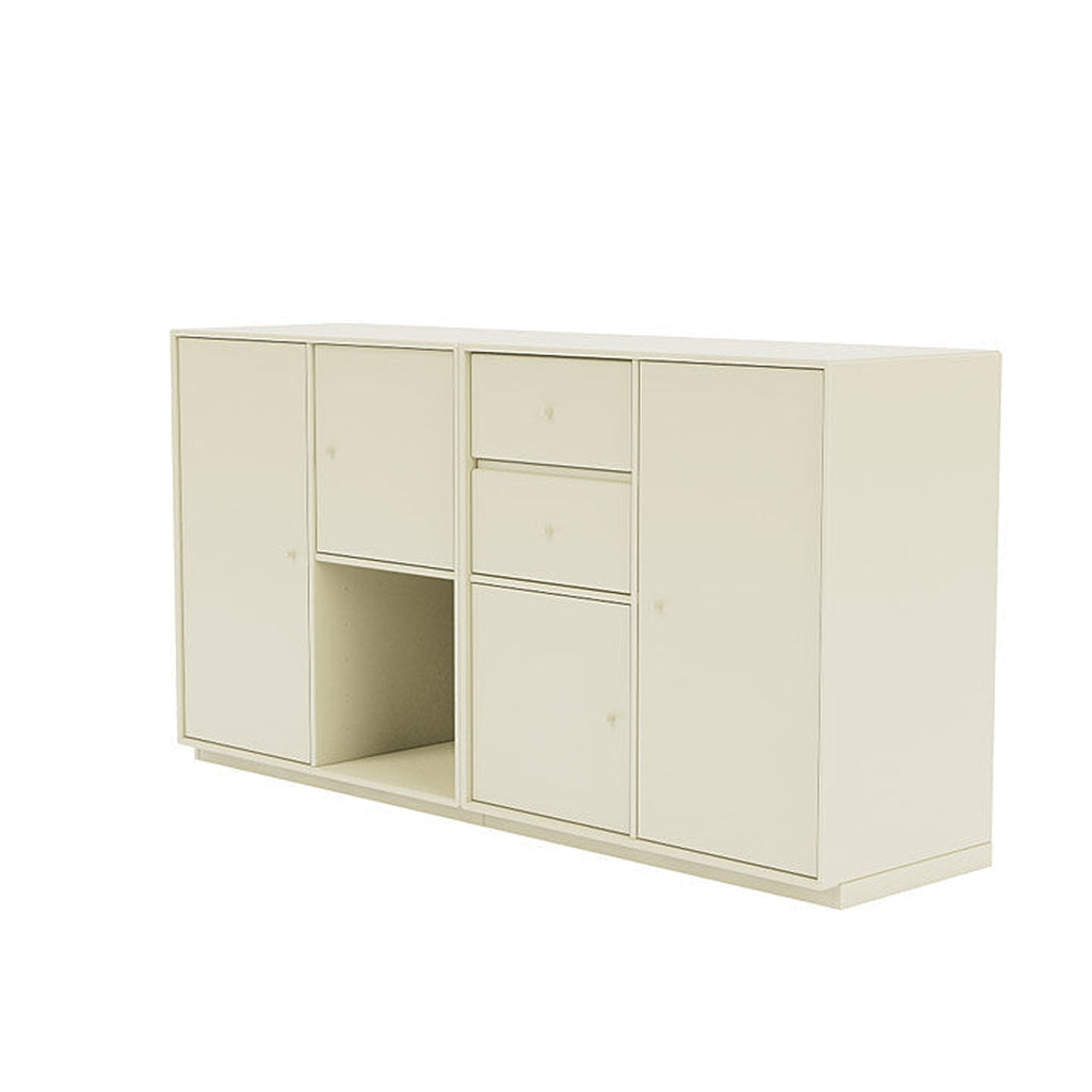 Montana Couple Sideboard With 3 Cm Plinth, Vanilla White