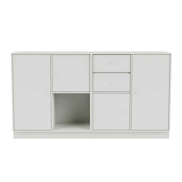 Montana Couple Sideboard With 7 Cm Plinth, Nordic White