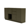 Montana Couple Sideboard With 7 Cm Plinth, Oregano Green