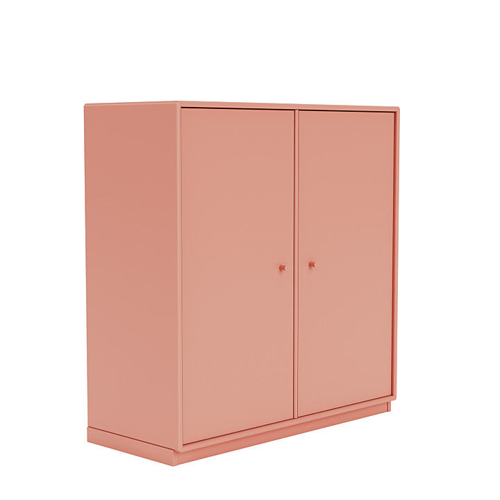 Montana Cover Cabinet With 3 Cm Plinth, Rhubarb Red