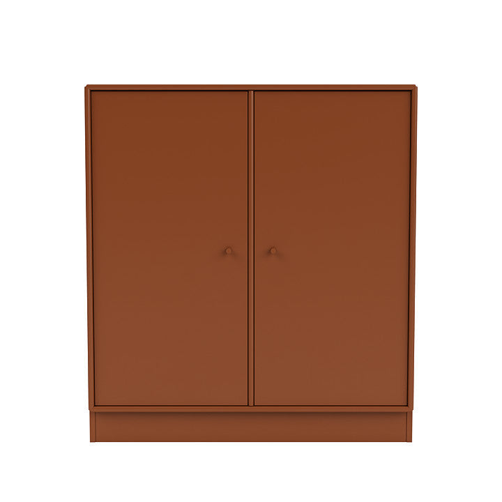 Montana Cover Cabinet With 7 Cm Plinth, Hazelnut Brown