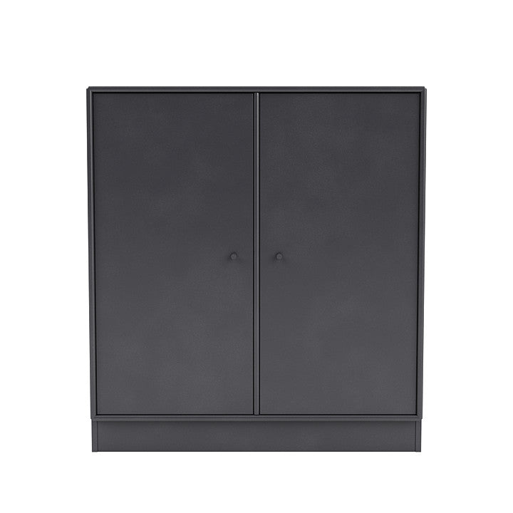 Montana Cover Cabinet With 7 Cm Plinth, Carbon Black