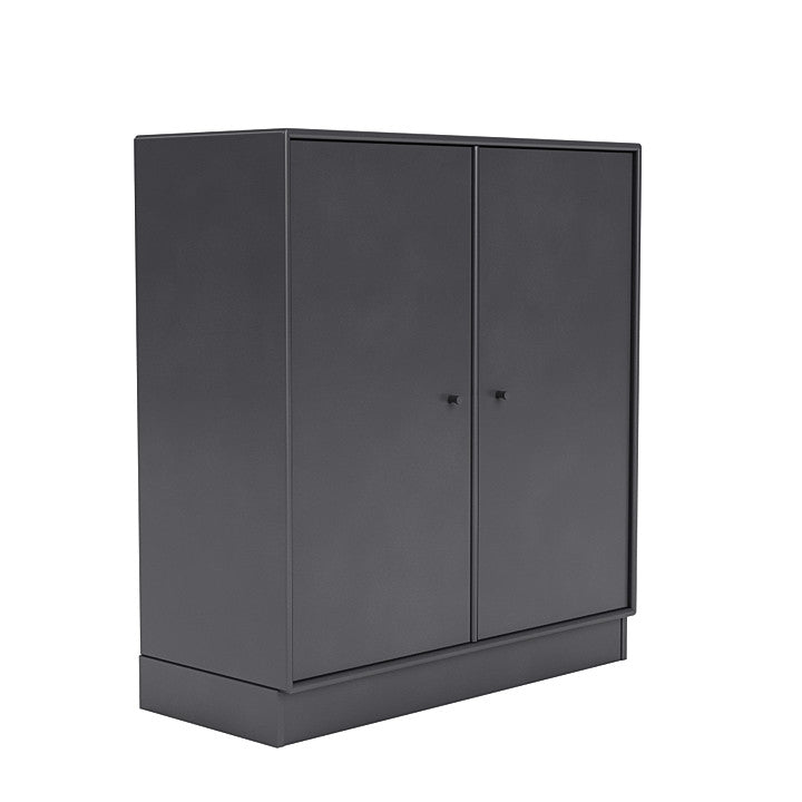 Montana Cover Cabinet With 7 Cm Plinth, Carbon Black