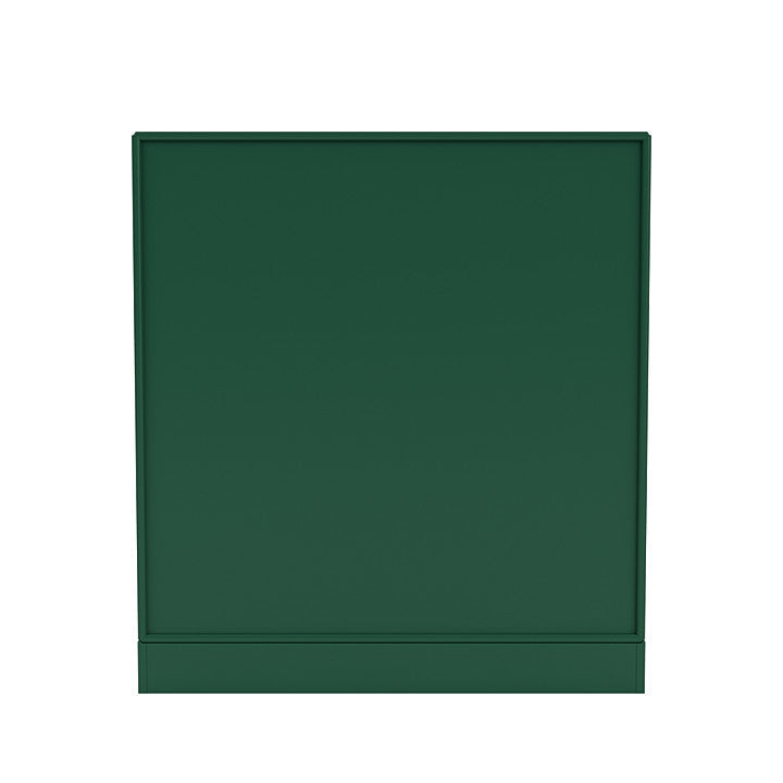 Szafka pokrywowa Montana z cokołem 7 cm, sosnowy zielony