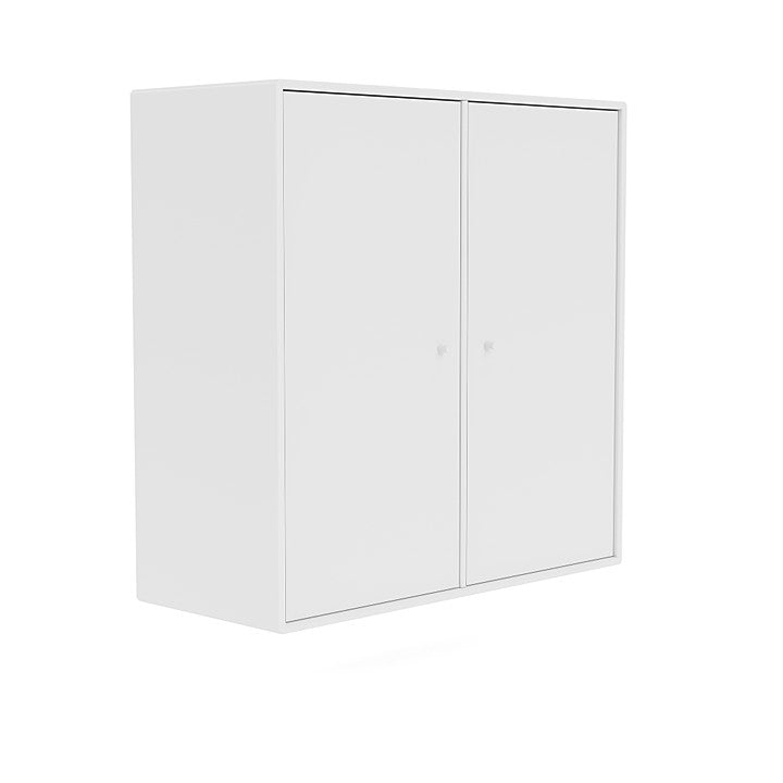 Montana Cover Cabinet With Suspension Rail, Snow White