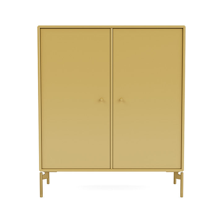 Montana Cover Cabinet With Legs, Cumin/Brass