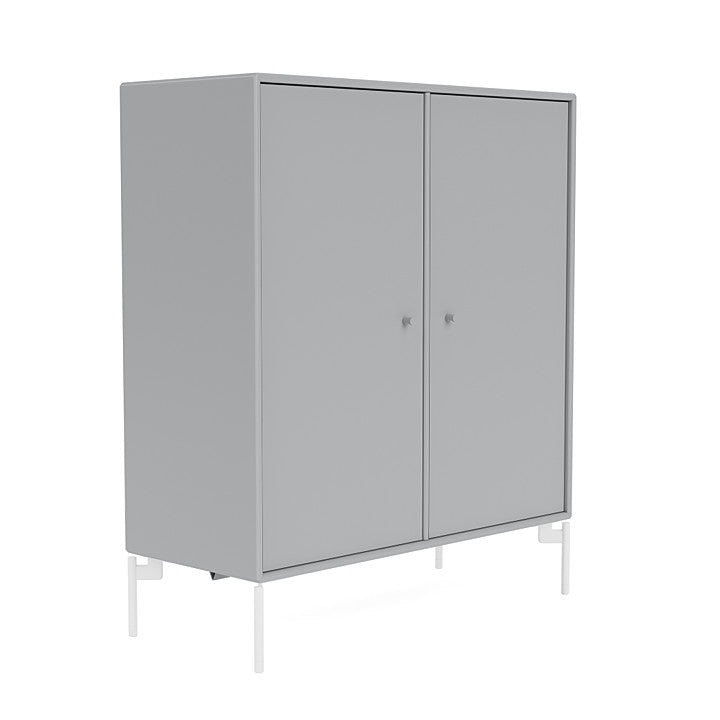 Montana Cover Cabinet With Legs, Fjord/Snow White
