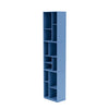 Montana Loom High Bookcase With 3 Cm Plinth, Azure Blue