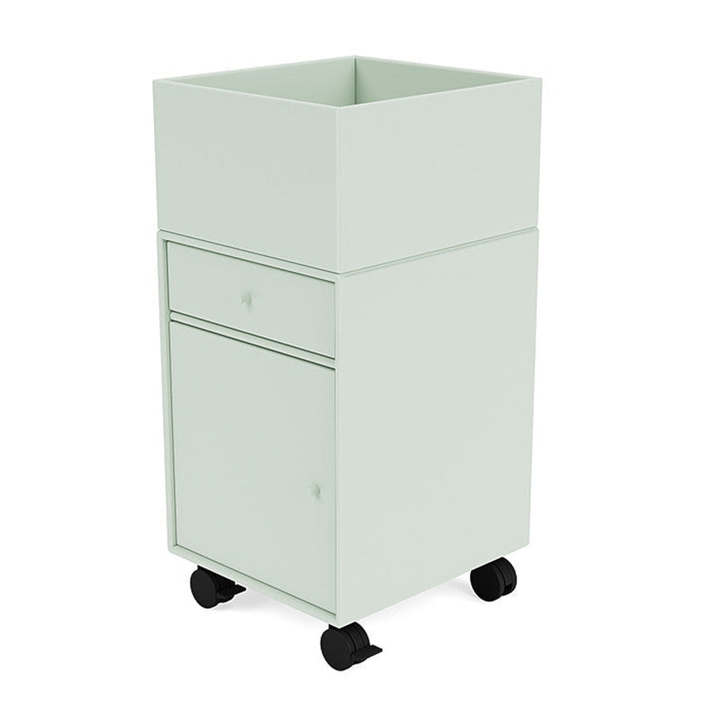 Montana Runner Office Unit On Castors, Mist